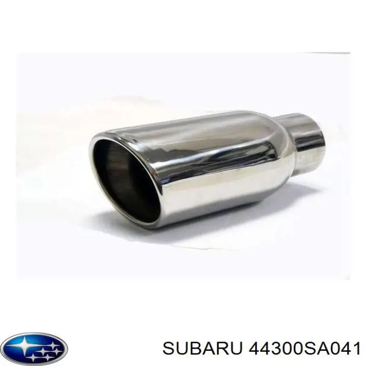 44300SA040 Subaru Глушник, задня частина