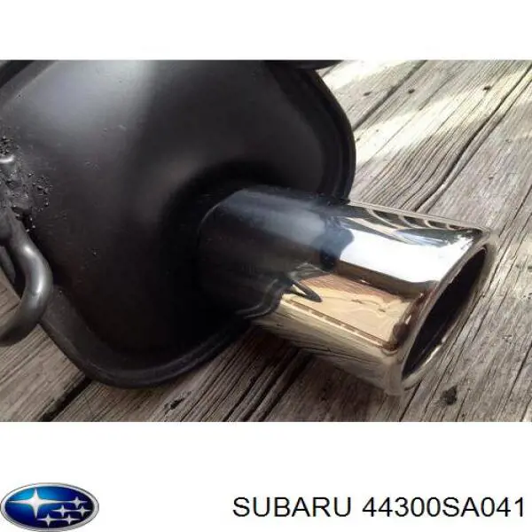 44300SA040 Subaru Глушник, задня частина