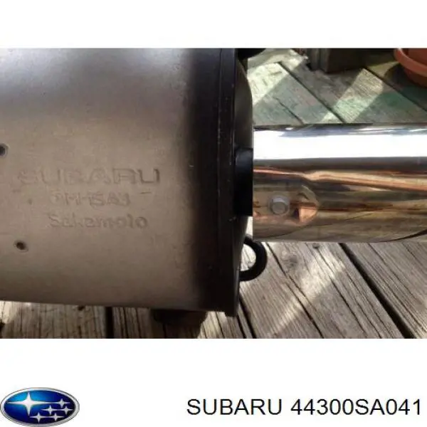 Вихлоп Subaru 44300SA040 ціна, від 66.98 USD