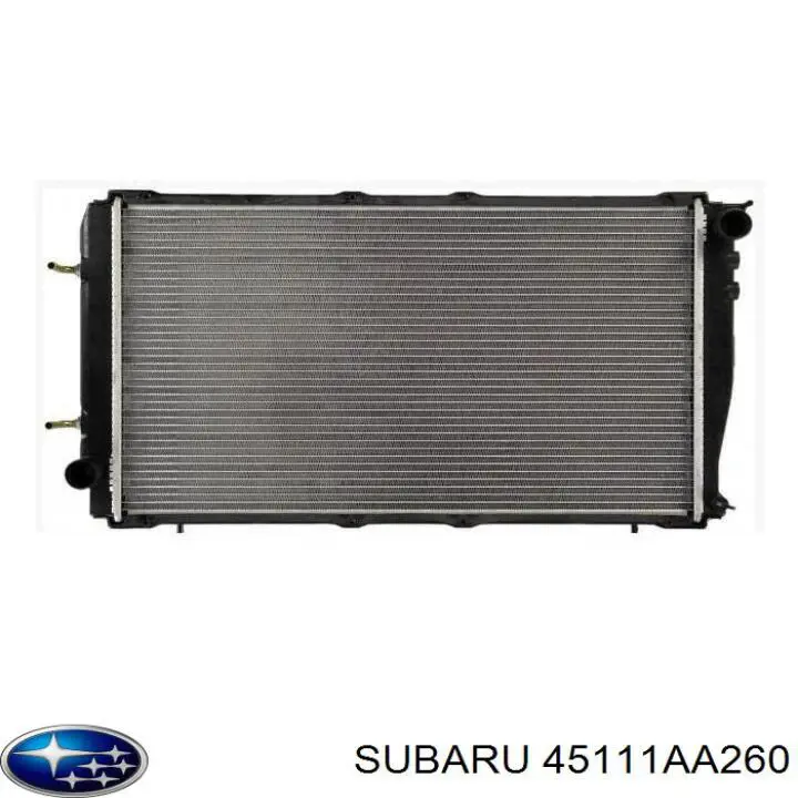 45111AA260 Subaru Радіатор охолодження двигуна