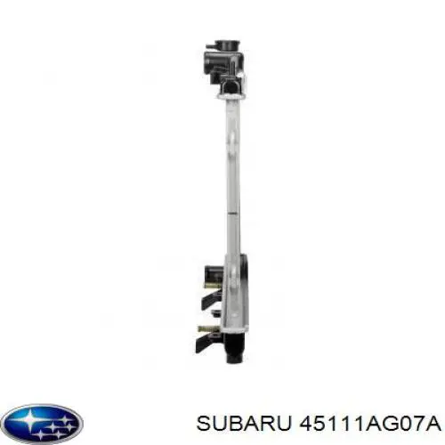 Радіатор 45111AG07A Subaru