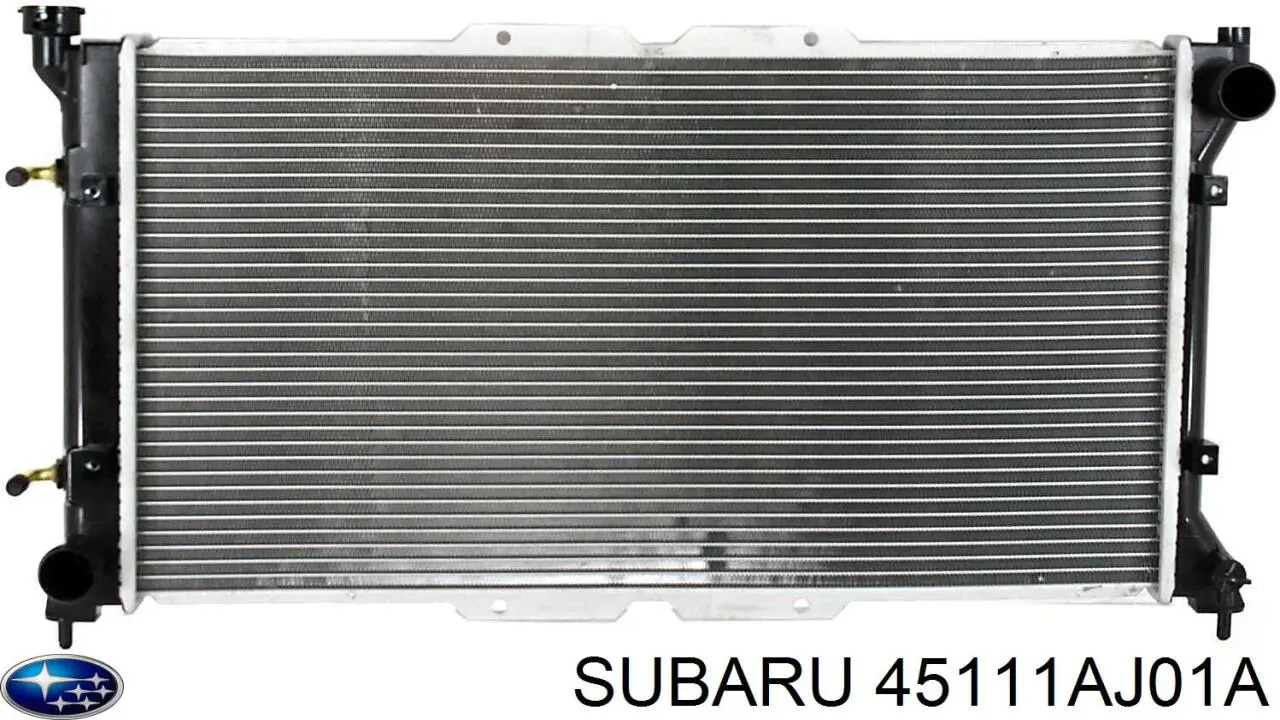 Радіатор основний Subaru 45111AJ01A ціна, від 15.41 USD