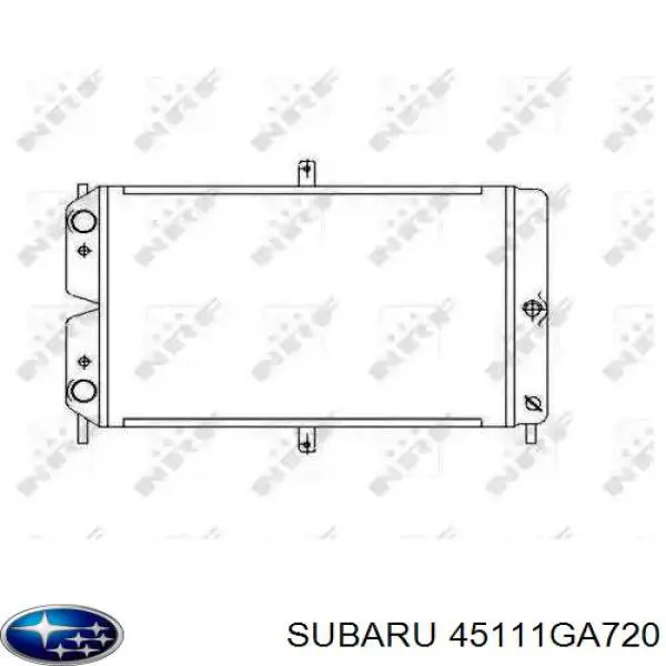 Купити 45111GA720 Subaru Радіатор двигуна