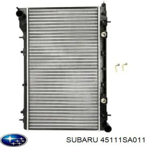 Радіатор 45111SA011 Subaru