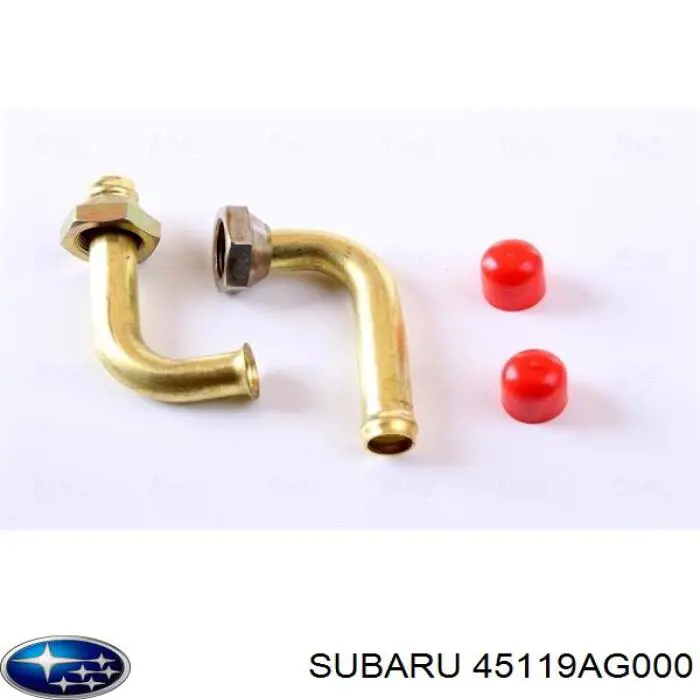 Радіатор основний Subaru 45119AG000 ціна, від 95.12 USD