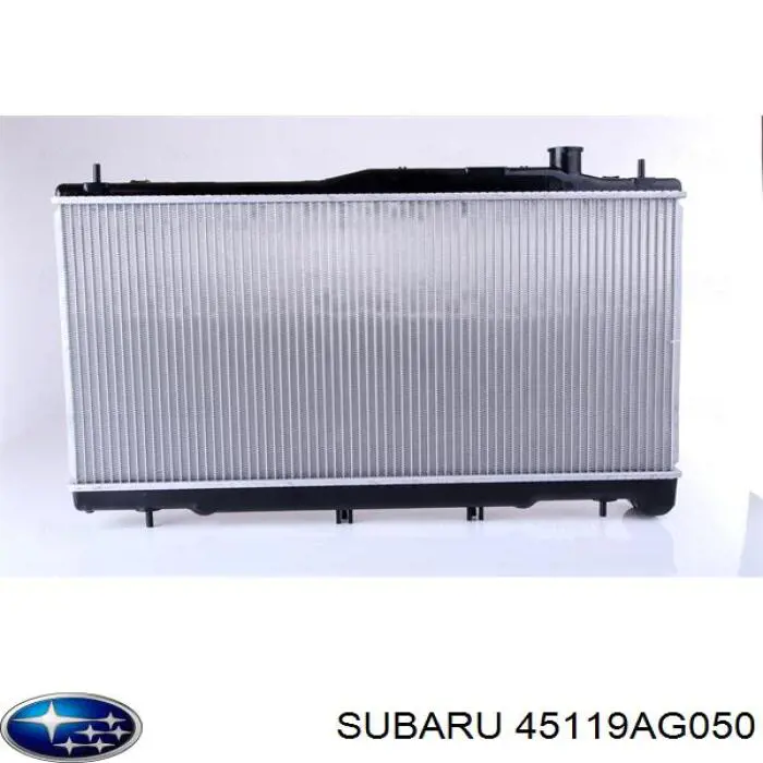 Купити 45119AG050 Subaru Радіатор двигуна