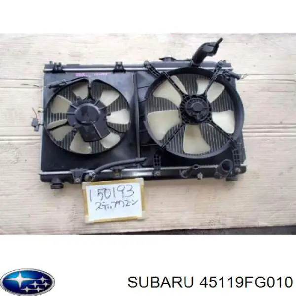 Радіатор основний Subaru 45119FG010 ціна, від 76.10 USD