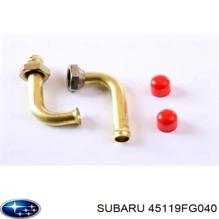 Радіатор основний Subaru 45119FG040 ціна, від 100.59 USD