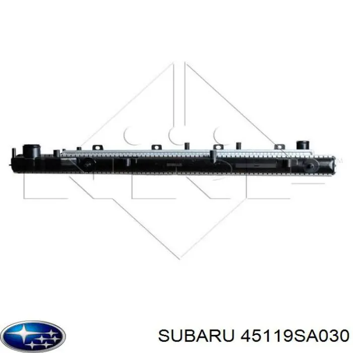 Радіатор основний Subaru 45119SA030 ціна, від 105.75 USD
