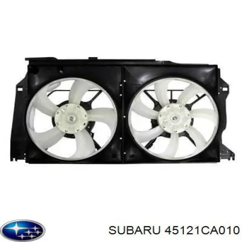 Вентилятор / крильчатка радіатора охолодження, правий Subaru 45121CA010 ціна, від 76.31 USD