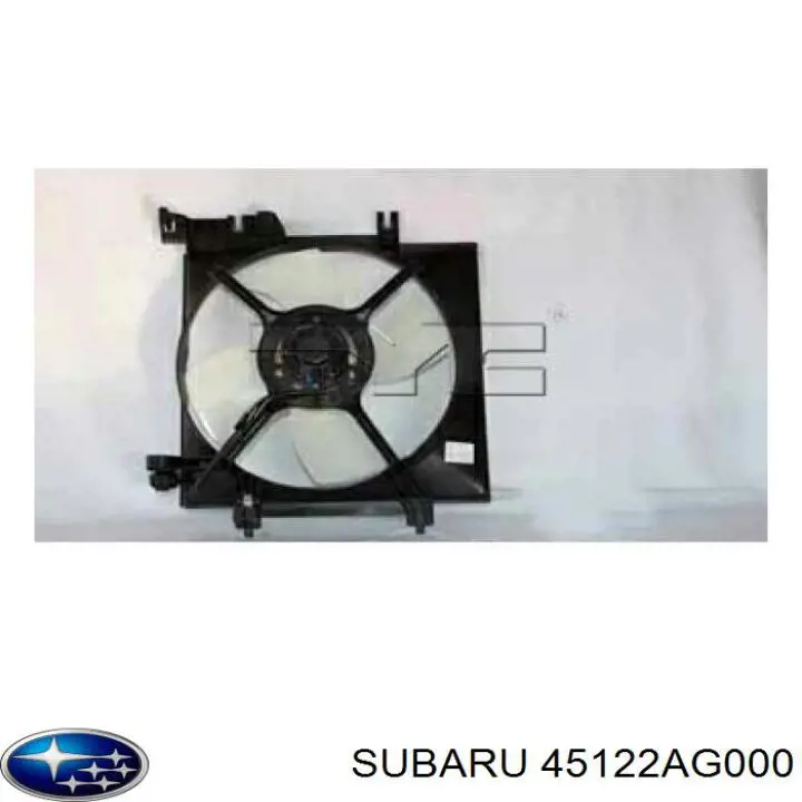 Дифузор (кожух) радіатора охолодження Subaru Legacy 4 (B13) (Субару Легасі)