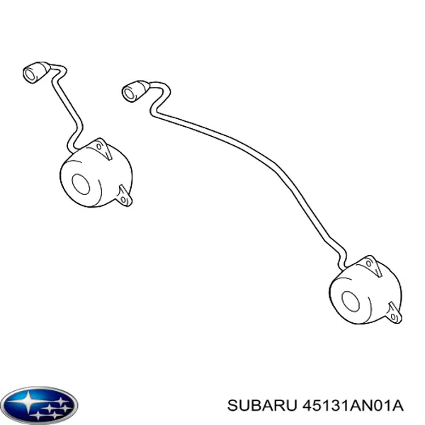 Двигун вентилятора системи охолодження 45131AN01A Subaru