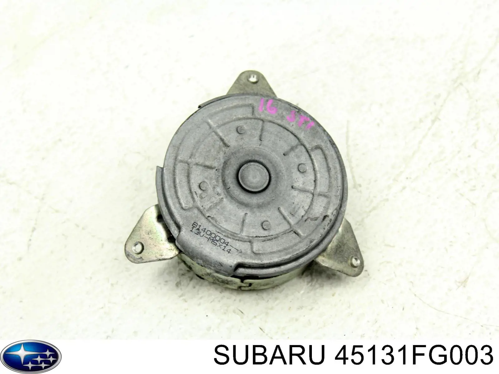 Двигун вентилятора системи охолодження Subaru 45131FG001 ціна, від 89.03 USD