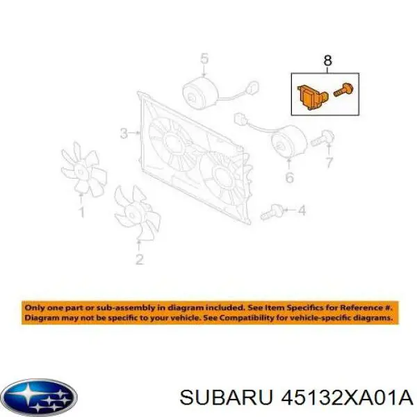  Subaru 45132XA01A ціна, від 50.56 USD