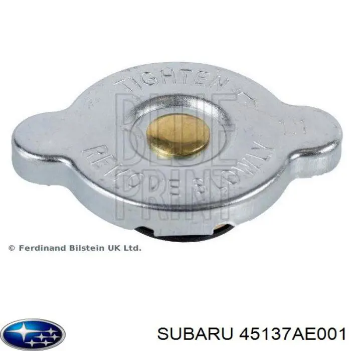 45137AE001 Subaru кришка/пробка радіатора