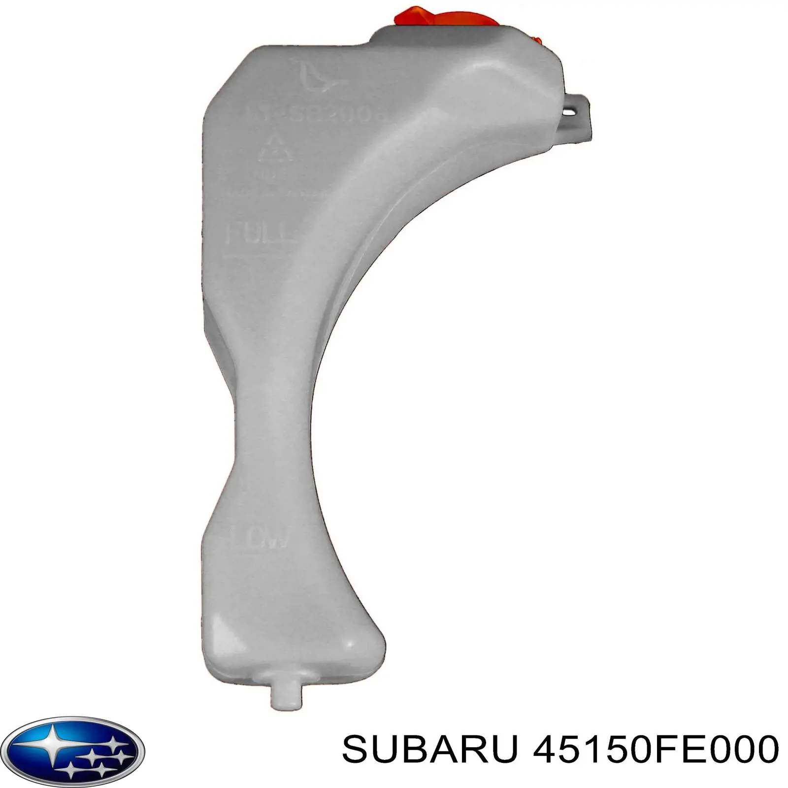 Бачок системи охолодження двигуна розширювальний Subaru 45150FE000 ціна, від 25.28 USD