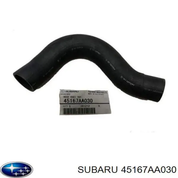 Шланг/патрубок радіатора охолодження, нижній Subaru 45167AA030 ціна, від 11.06 USD