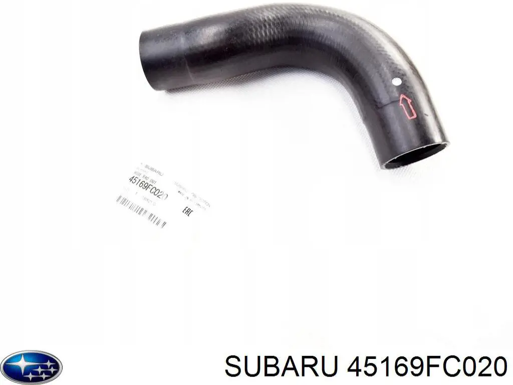 Шланг/патрубок радіатора охолодження, нижній Subaru Forester (S11, SG) (Субару Форестер)