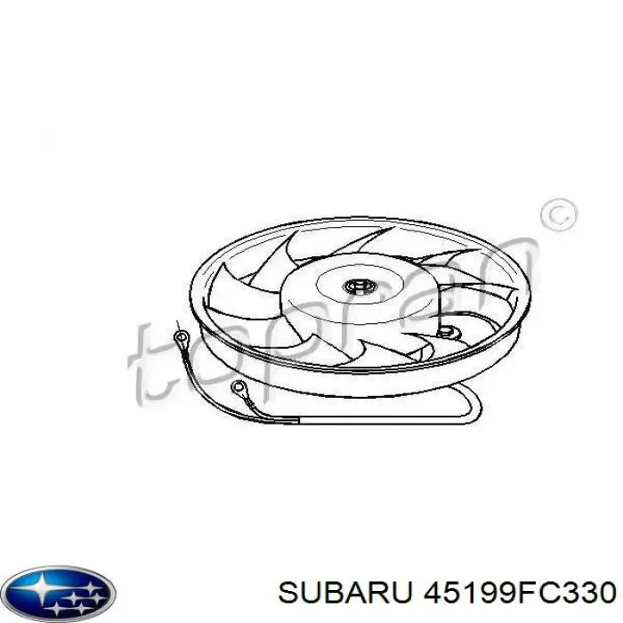 Радіатор основний Subaru 45199FC330 ціна, від 50.38 USD