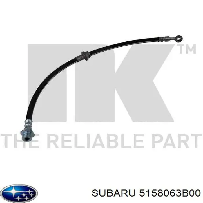 5158063B00 Subaru Гнучка гальмівна трубка передня