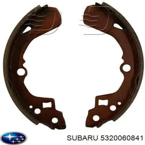 Колодки гальмові задні, барабанні 5320060841 Subaru
