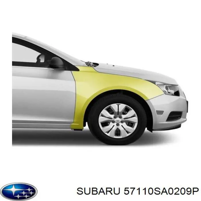 Купити 57110SA0209P Subaru Крила