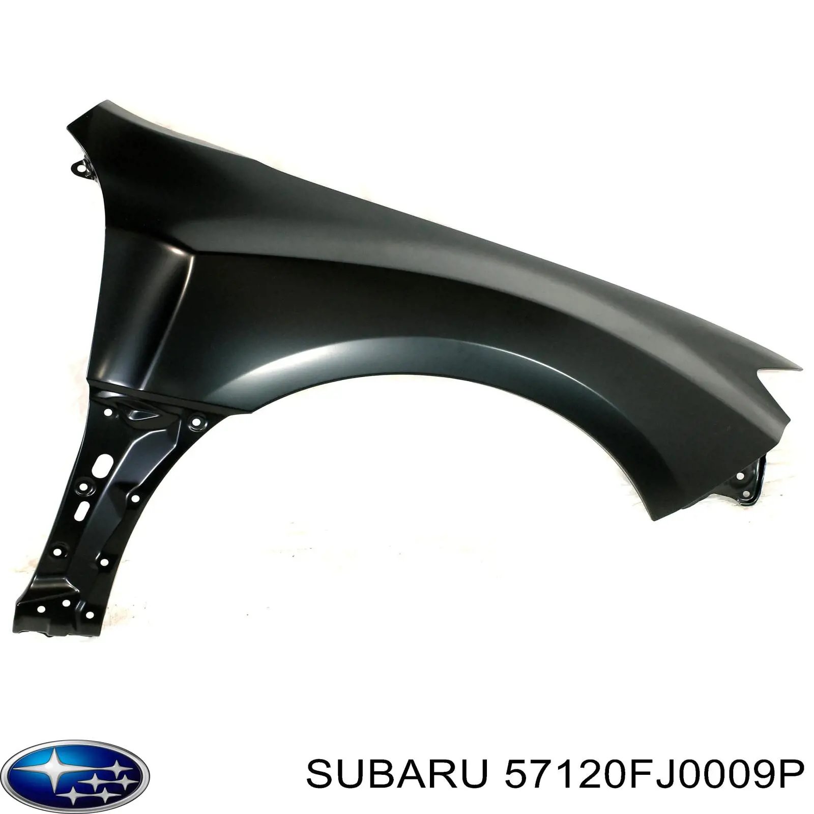 Крило переднє праве 57120FJ0009P Subaru