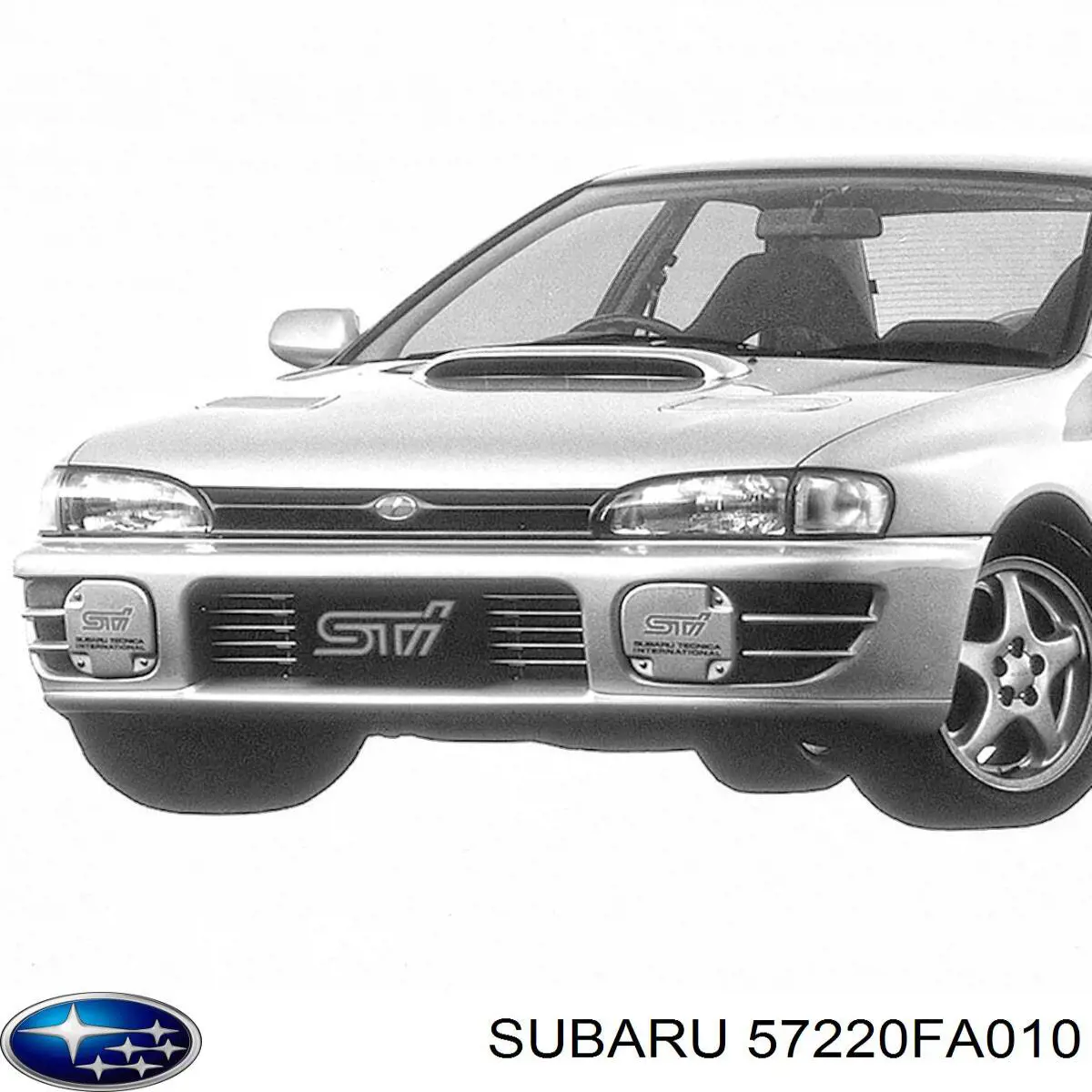 Капот 57220FA050 Subaru