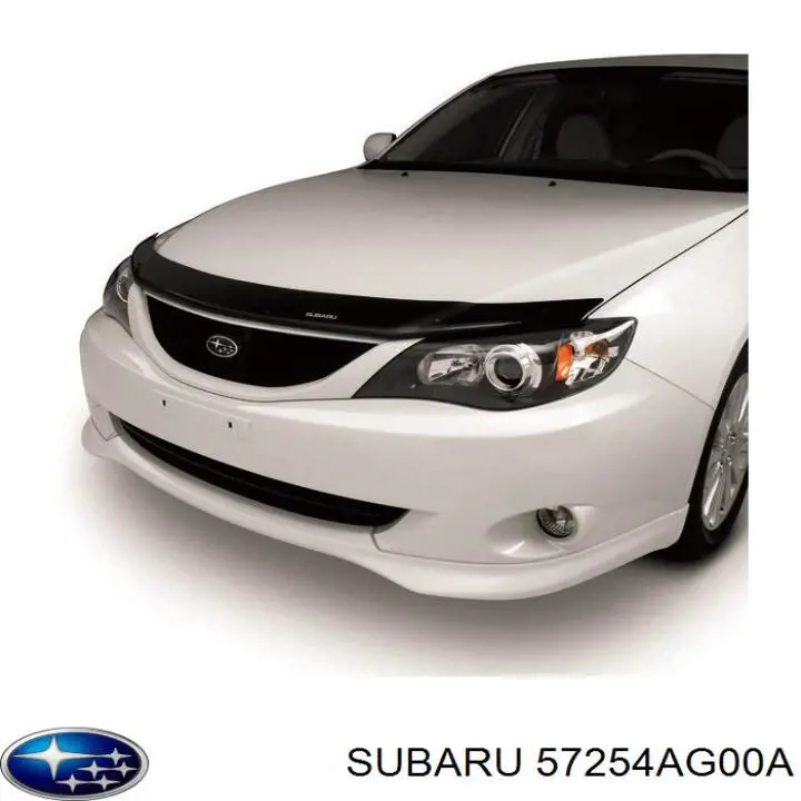 Відбійник капота Subaru 57254AG000 ціна, від 1.27 USD