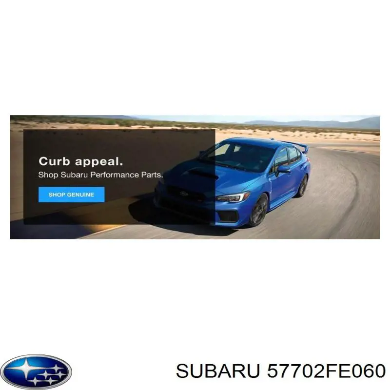57702FE060 Subaru Бампер передній в зборі