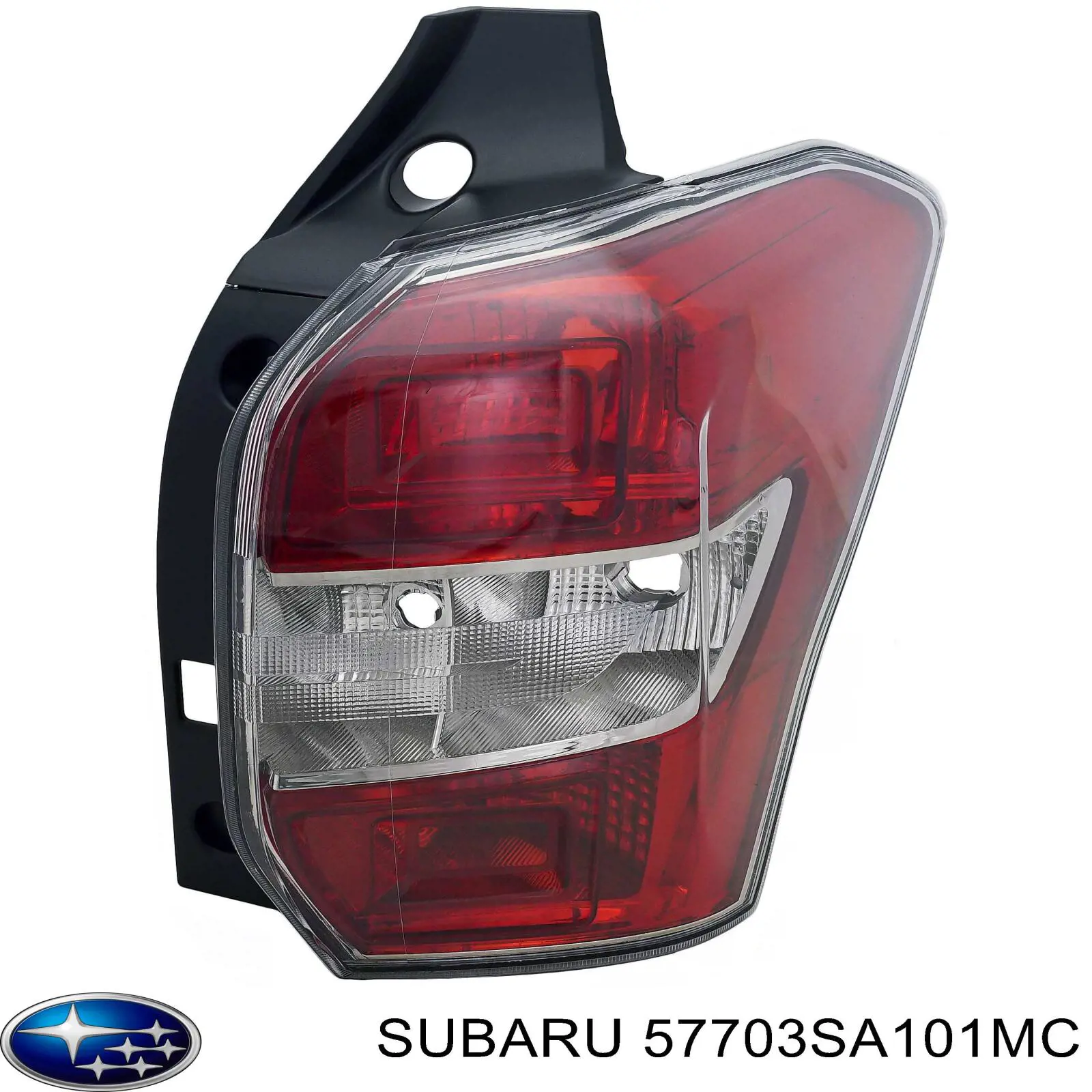 Кожух бампера заднього Subaru 57703SA101MC ціна, від 67.54 USD