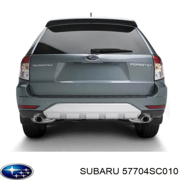Купити 57704SC010 Subaru Задній бампер