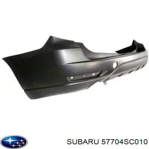Бампер задний на Subaru Forester S12, SH