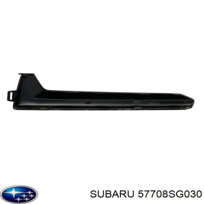Ободок/окантовка фари протитуманної, лівий Subaru Forester (S13, SJ) (Субару Форестер)