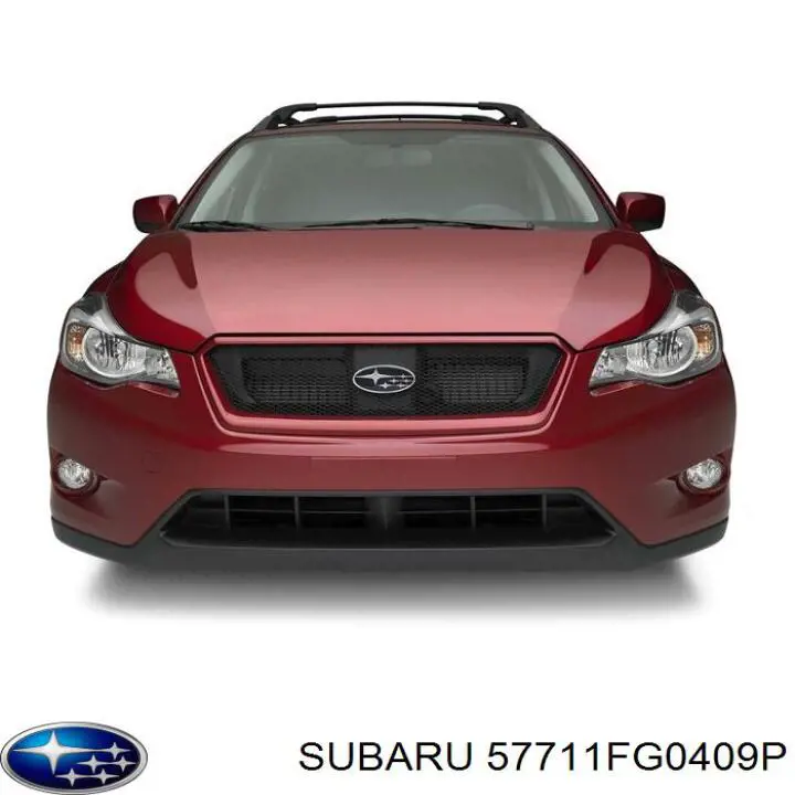 57711FG0409P Subaru Балка бампера переднього