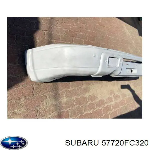 Буфер (бампер) задній на Subaru Forester I S10, SF