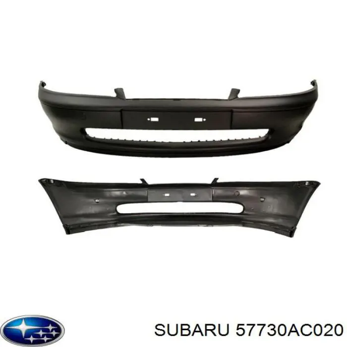 57730AC020 Subaru Бампер передній в зборі