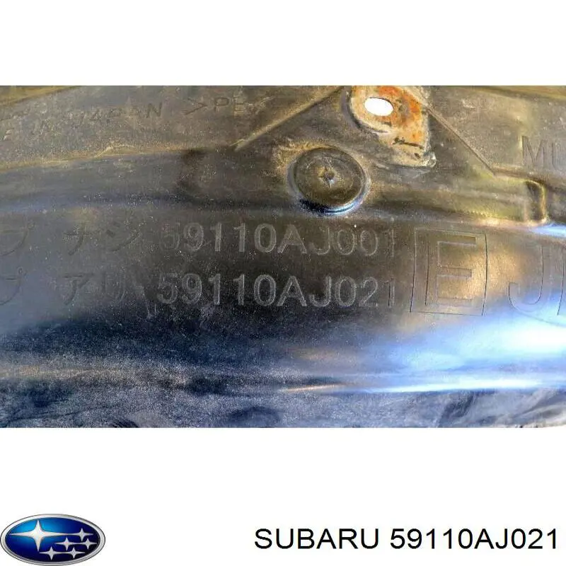 59110AJ021 Subaru Підкрилок переднього крила, правий