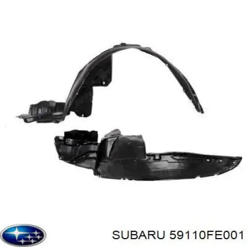 59110FE000 Subaru Підкрилок переднього крила, правий
