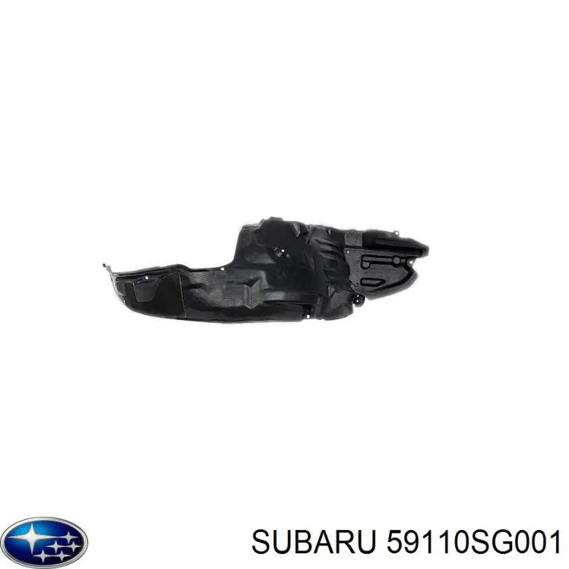 Підкрилок переднього крила, правий Subaru Forester (S13, SJ) (Субару Форестер)