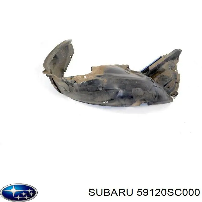 Підкрилок переднього крила, правий Subaru Forester (S12, SH) (Субару Форестер)