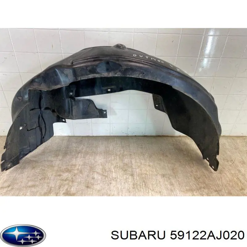 59122AJ020 Subaru Підкрилок задній правий