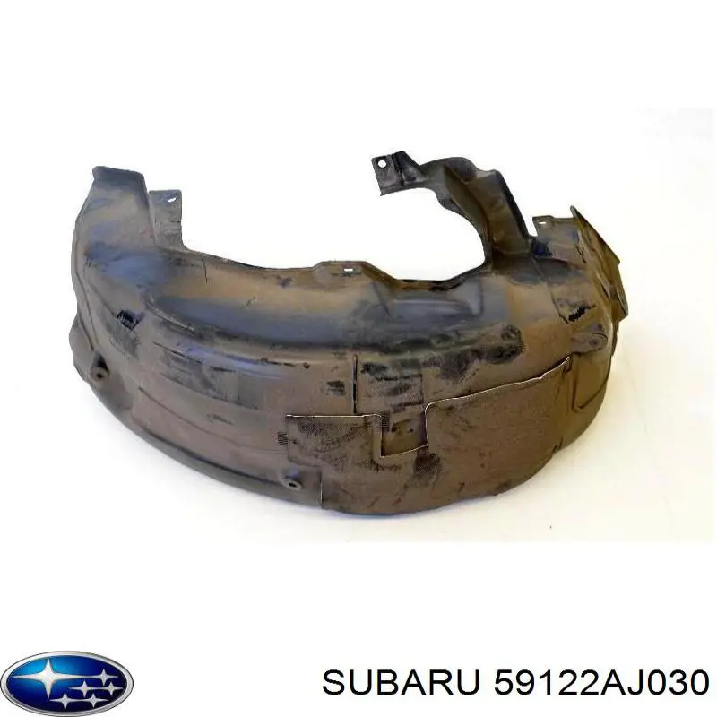 Підкрилок заднього крила, лівий 59122AJ030 Subaru