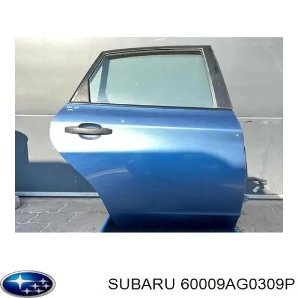 60009AG0309P Subaru двері передні, ліві