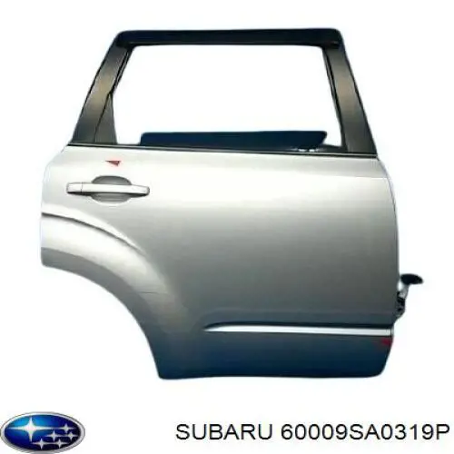 Дверь передня ліва на Subaru Forester II S11, SG