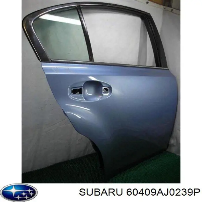 60409AJ0249P Subaru Двері пасажирські задні праві