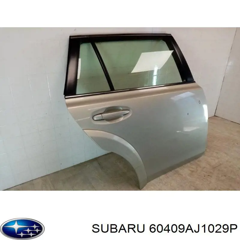 Двері задні, праві Subaru 60409AJ1029P ціна, від 100.48 USD