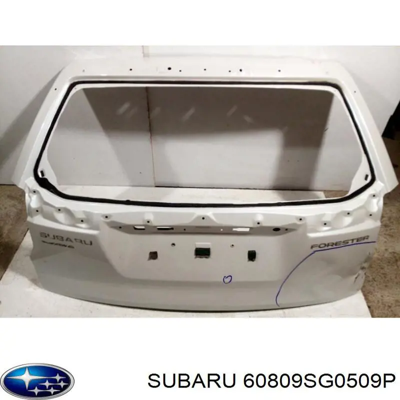 Двері задні, багажні (3-і)/(5-і) (ляда) Subaru Forester (S13, SJ) (Субару Форестер)