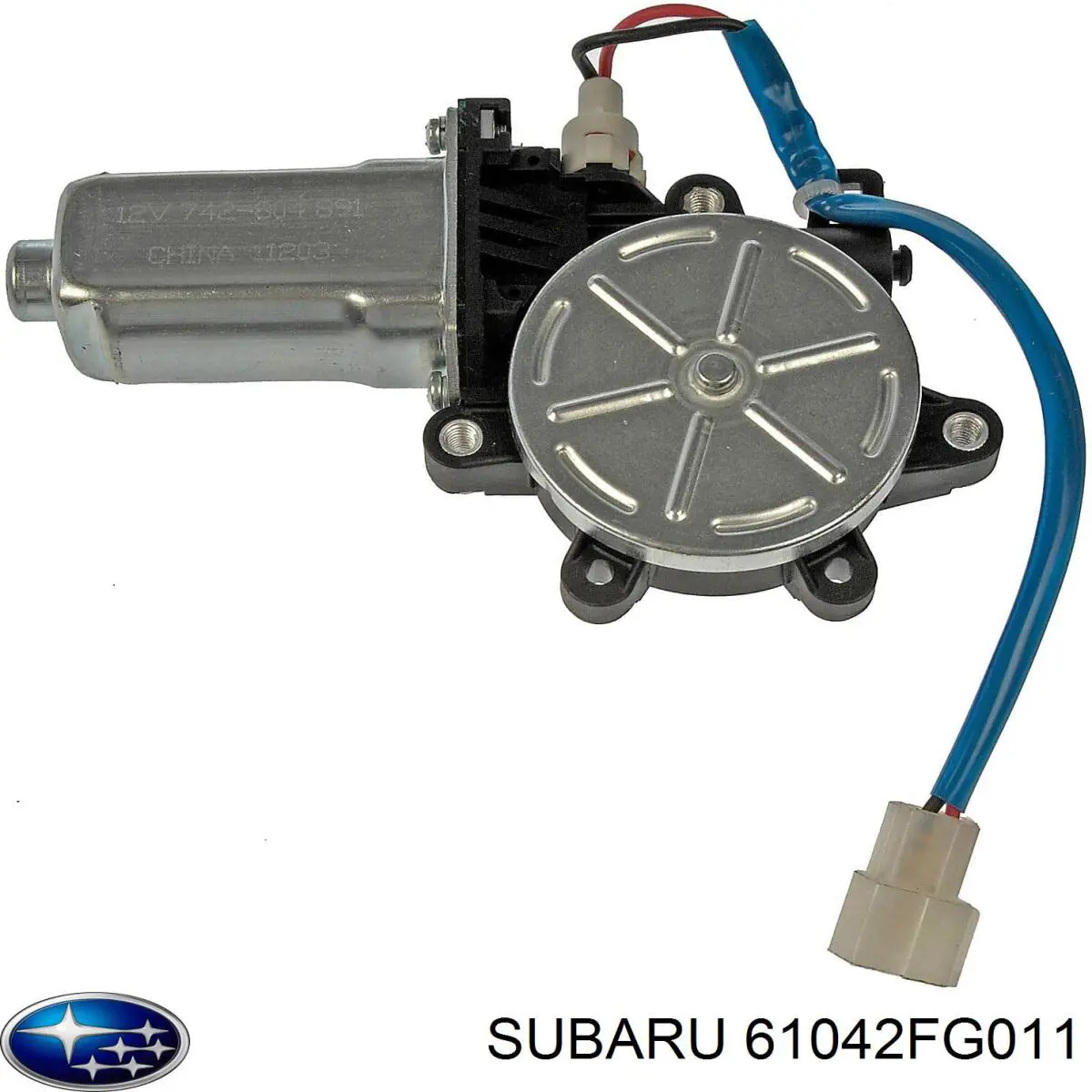 Купити 61042FG011 Subaru Механізм склопідіймача двері задньої, лівої
