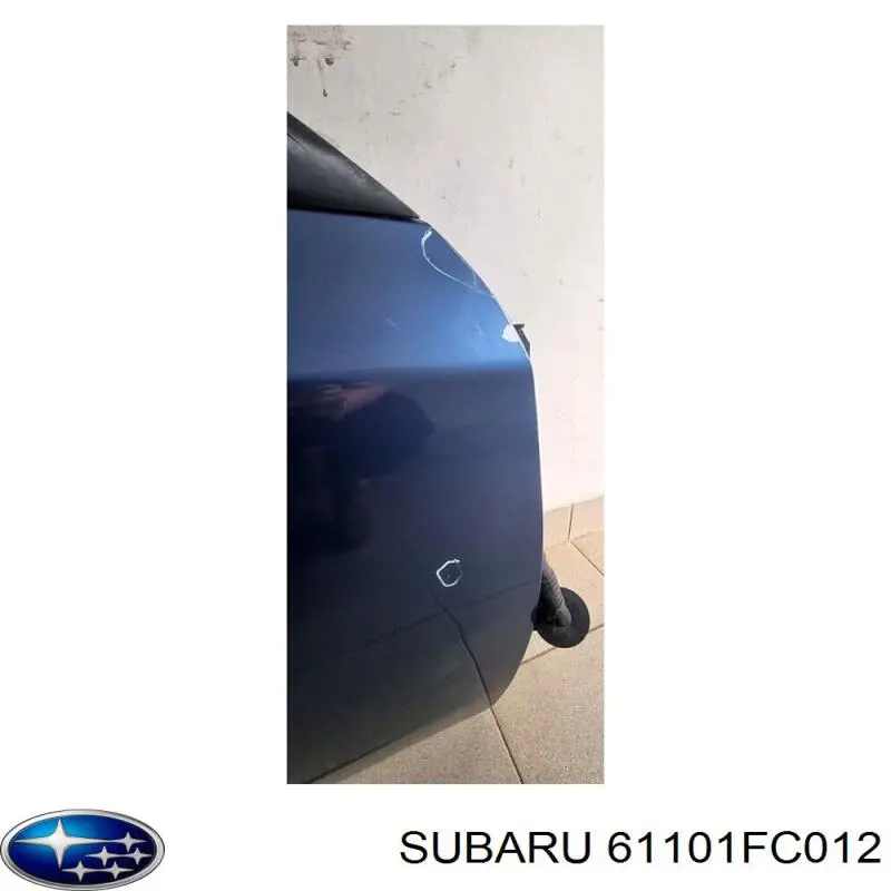 61101FC011 Subaru двері передні, ліві